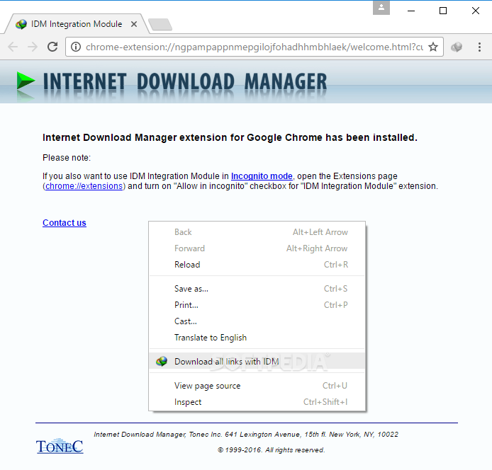 Internet Download Manager Chrome Addon - lasopasales